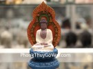 Phật tổ thích ca ngồi trên đế sen C140A