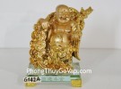 Phật di lạc quảy xâu tiền vàng G142A