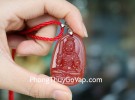 Phật bản mệnh đá mã não đỏ – Dậu ( Bất Động Minh Vương ) S6337-7